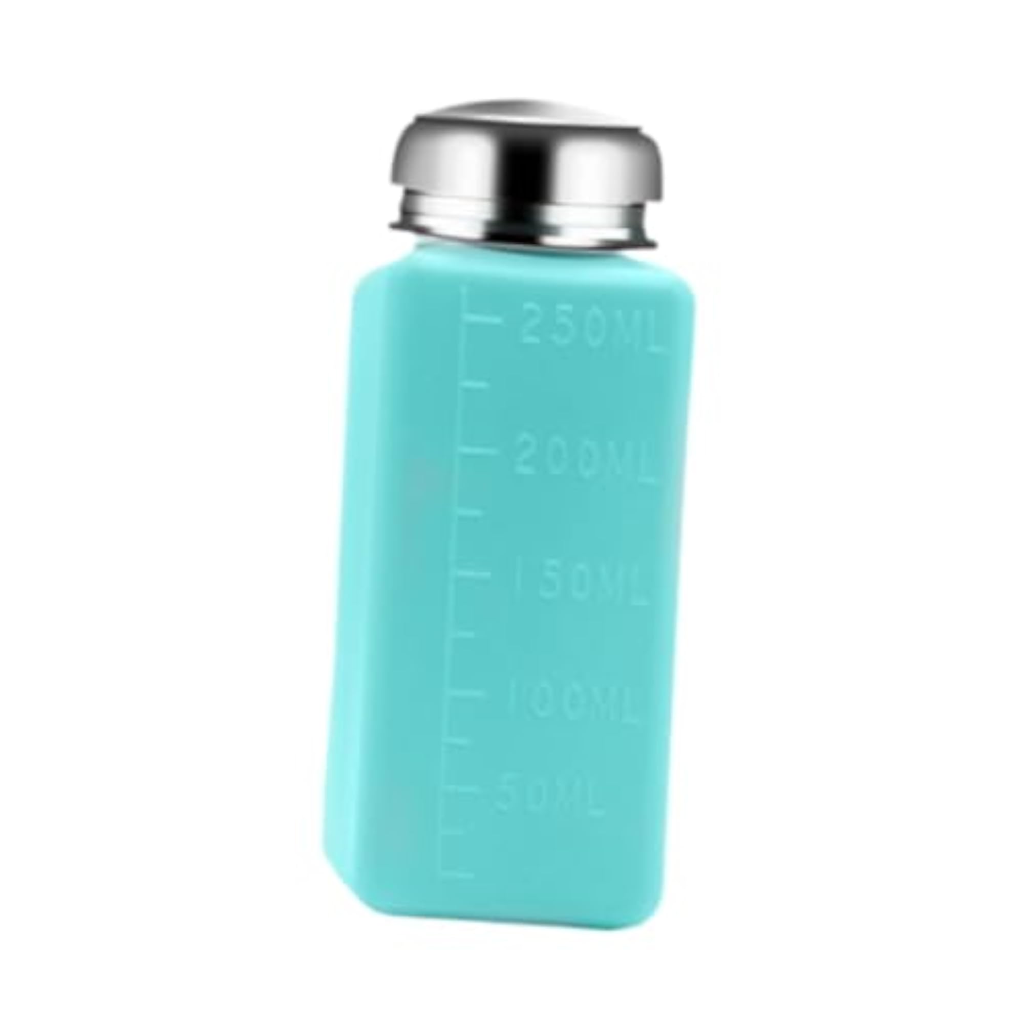 Pump Dispenser Bottle for Makeup Remover - Blue